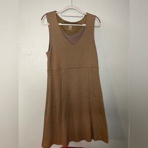 Horny Toad light brown sleeveless athletic soft comfort‎ dress